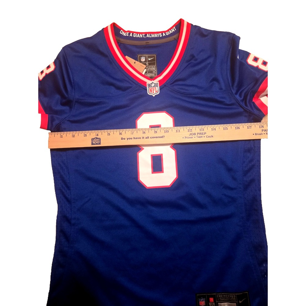 Nike NY Giants Daniel Jones #8 Jersey Women's Size S‎ Royal Blue NWT - Picture 7 of 15